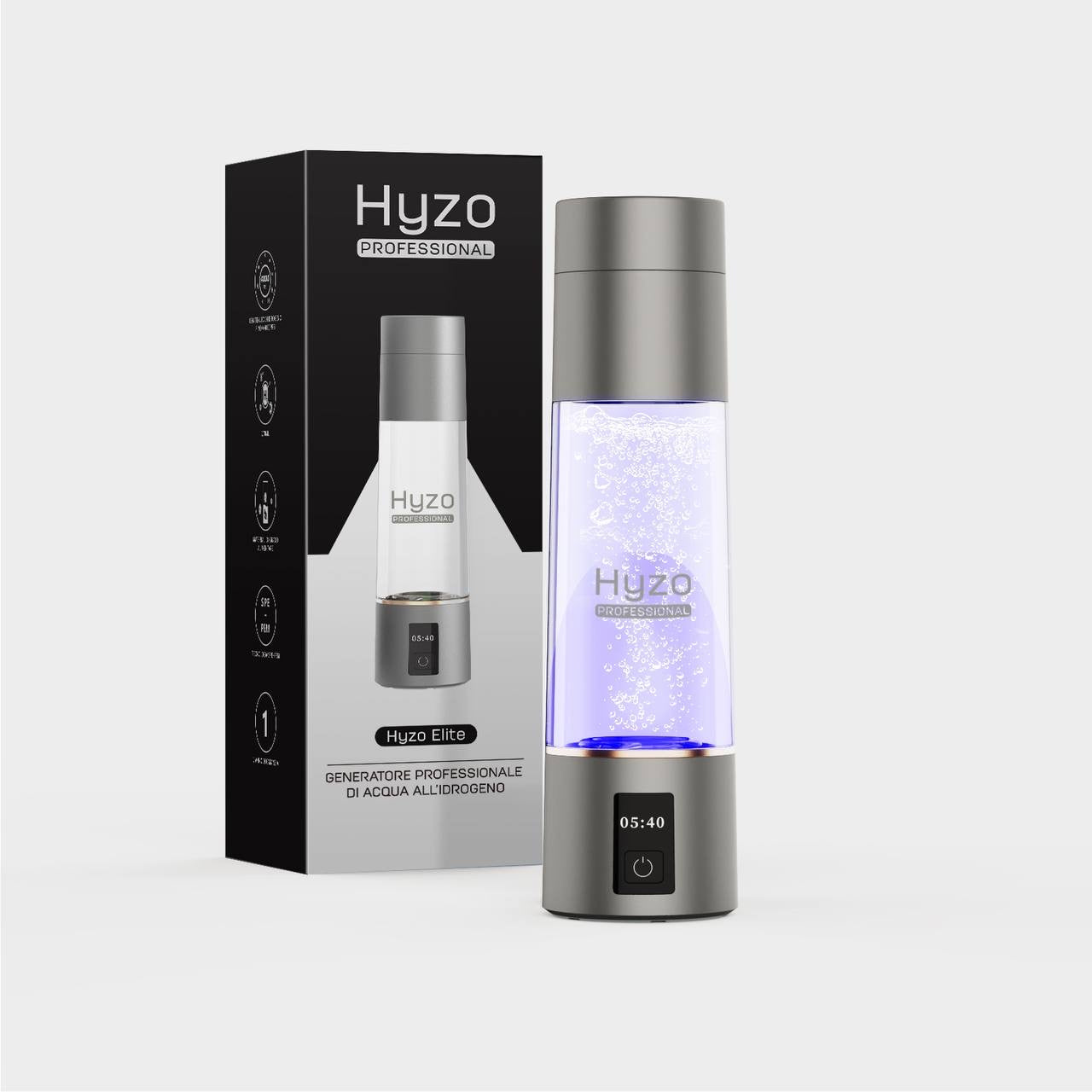 Hyzo Elite® | Acqua all'Idrogeno Professionale